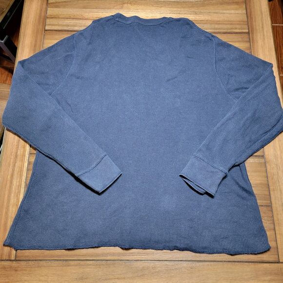 Old Navy Waffle Pull Over LS Navy Tee New York 84 - Size XL - Picture 3 of 5